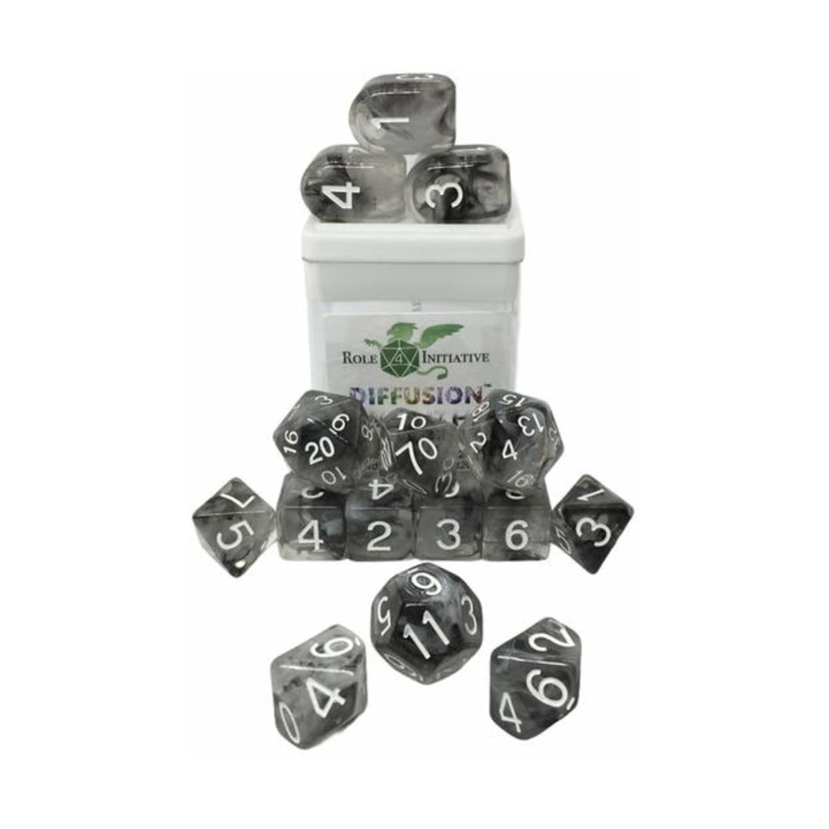 Role 4 Initiative: 15-Set Dice Diffusion Wraith R4I 50514-Fc