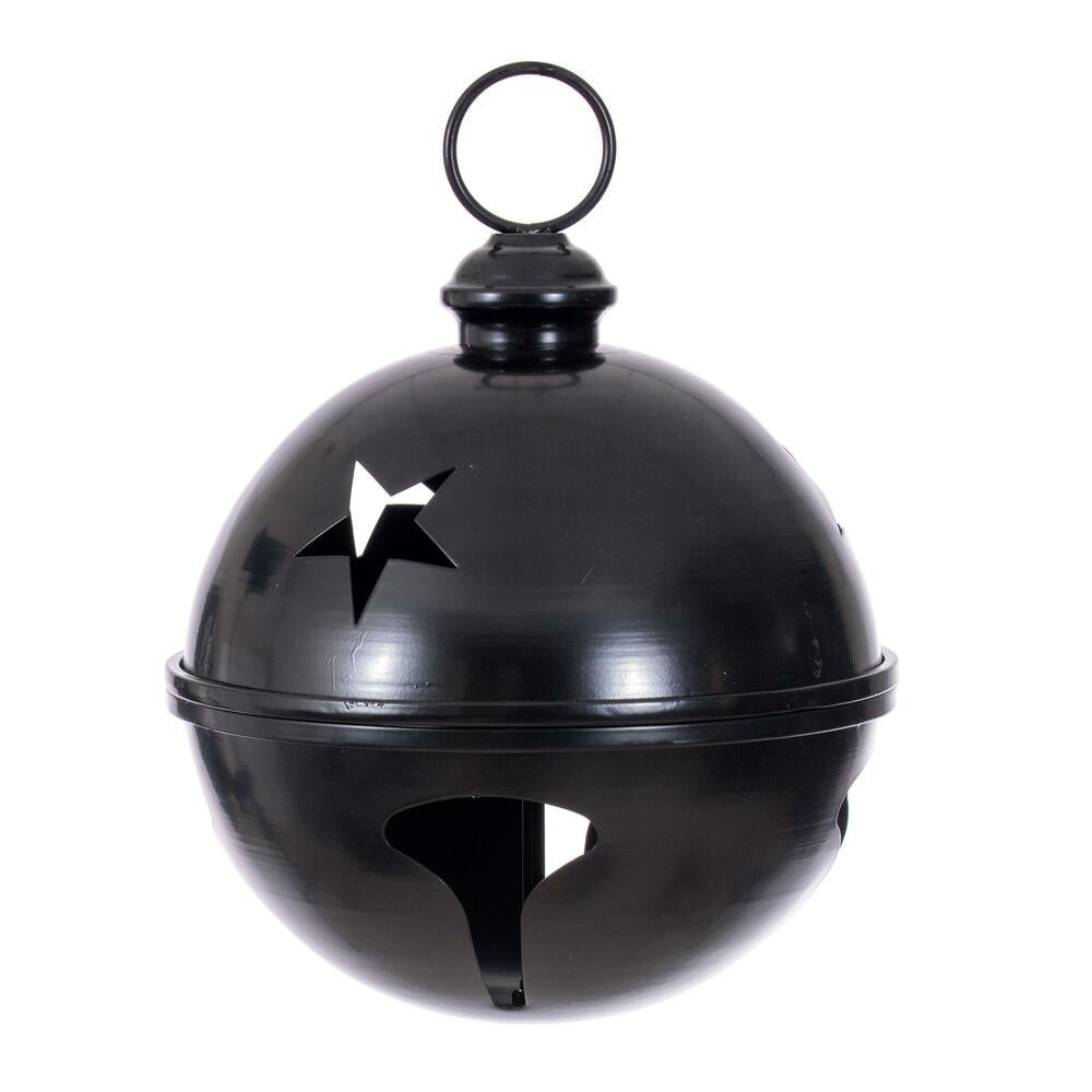 10” Black Iron Bell Ornament