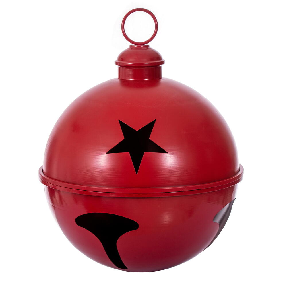 20″ Red Iron Bell Ornament