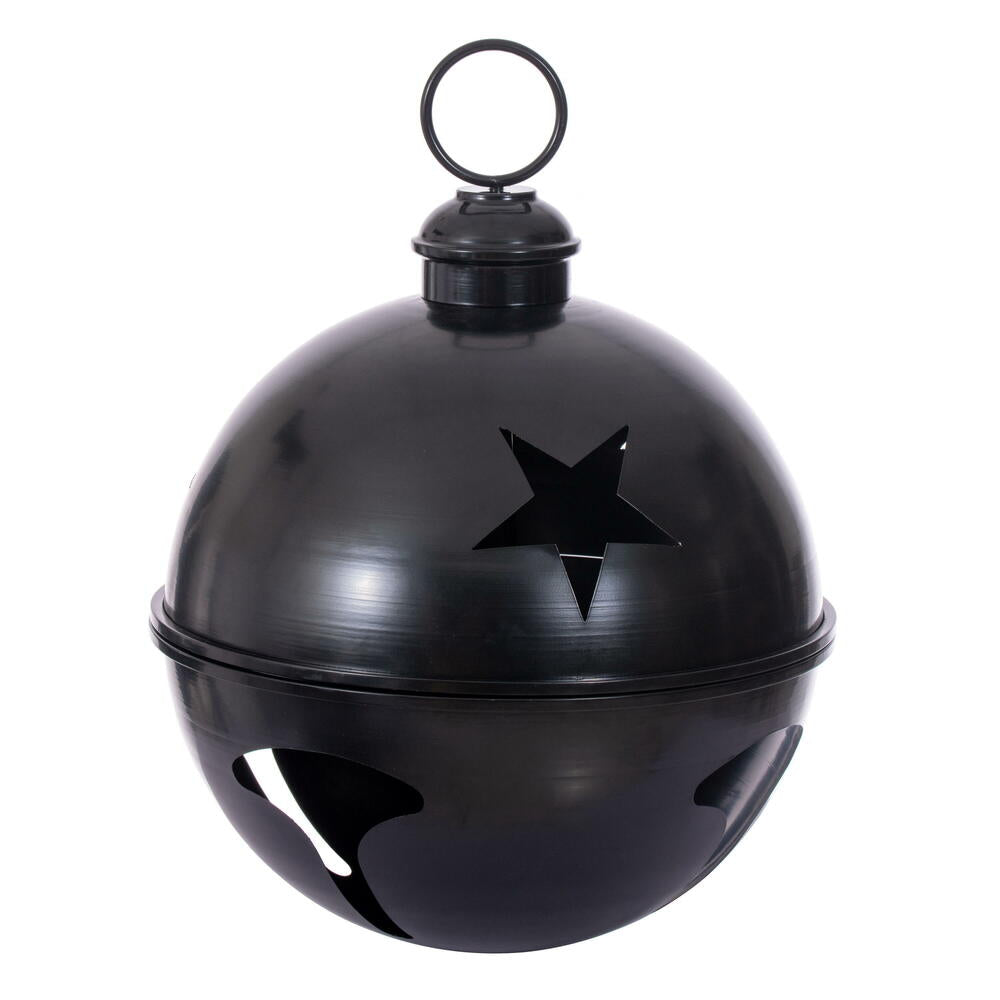 20” Black Iron Bell Ornament