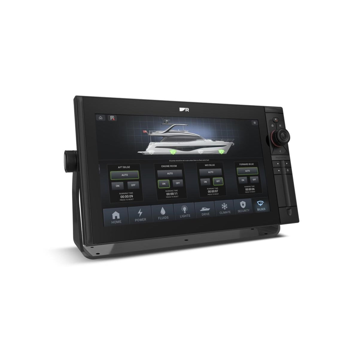 Raymarine Axiom2 Pro 16 Rvm No Transducer Lighthouse North America Chart