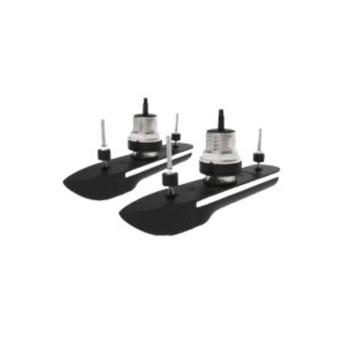 Raymarine Rvm-412 Thru-Hull Pair Stainless Steel 12D