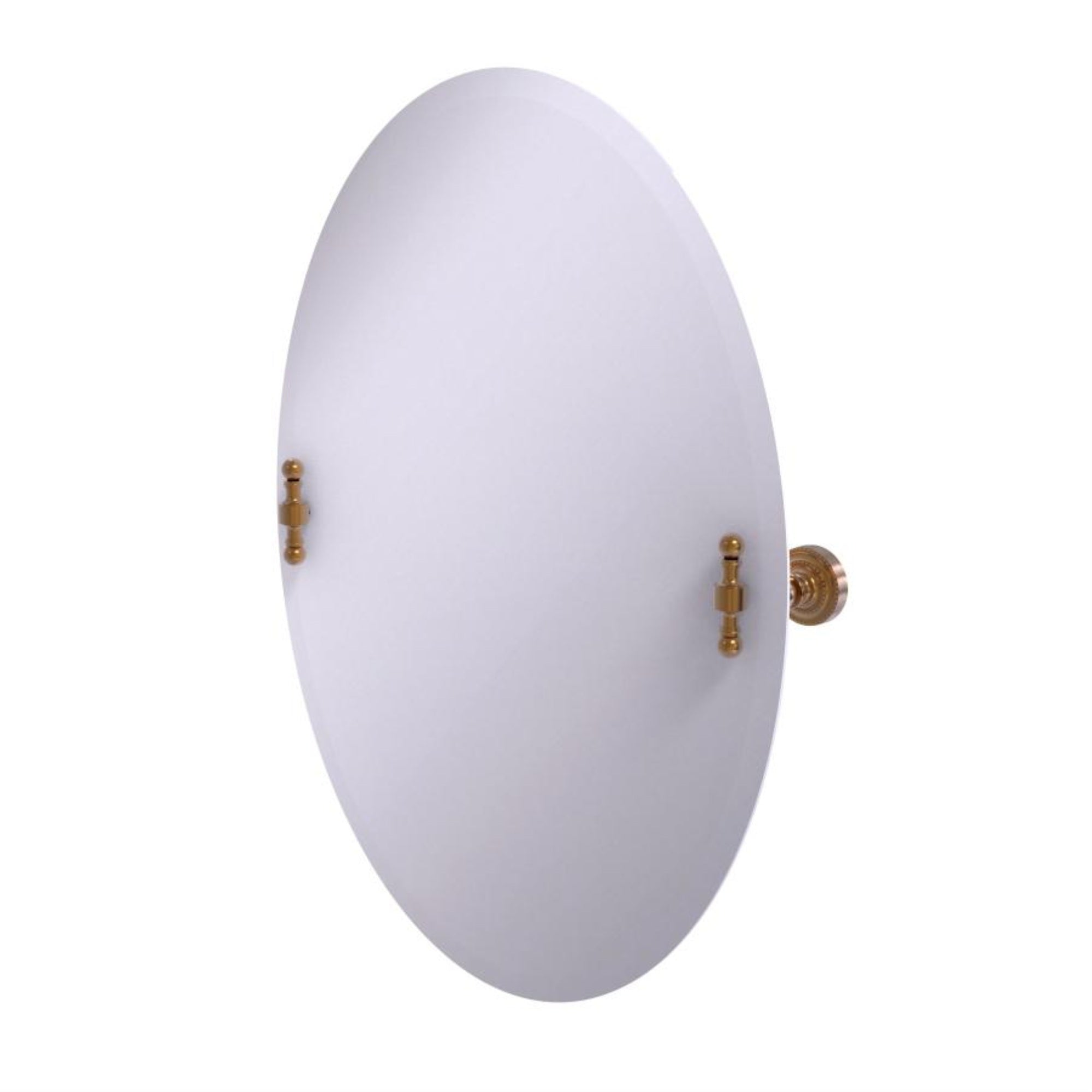 Frameless Oval Tilt Mirror with Beveled Edge - RD-91-BBR