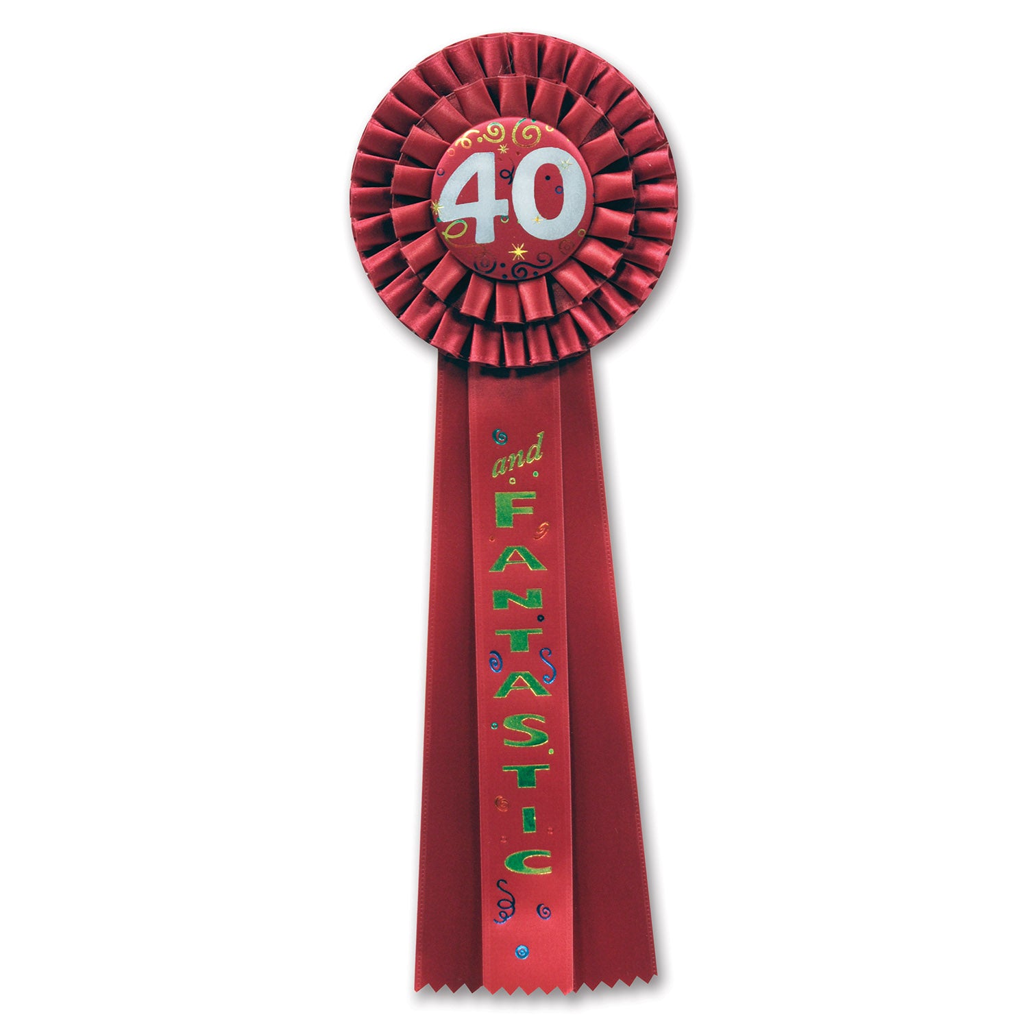 40 & Fantastic Deluxe Rosette