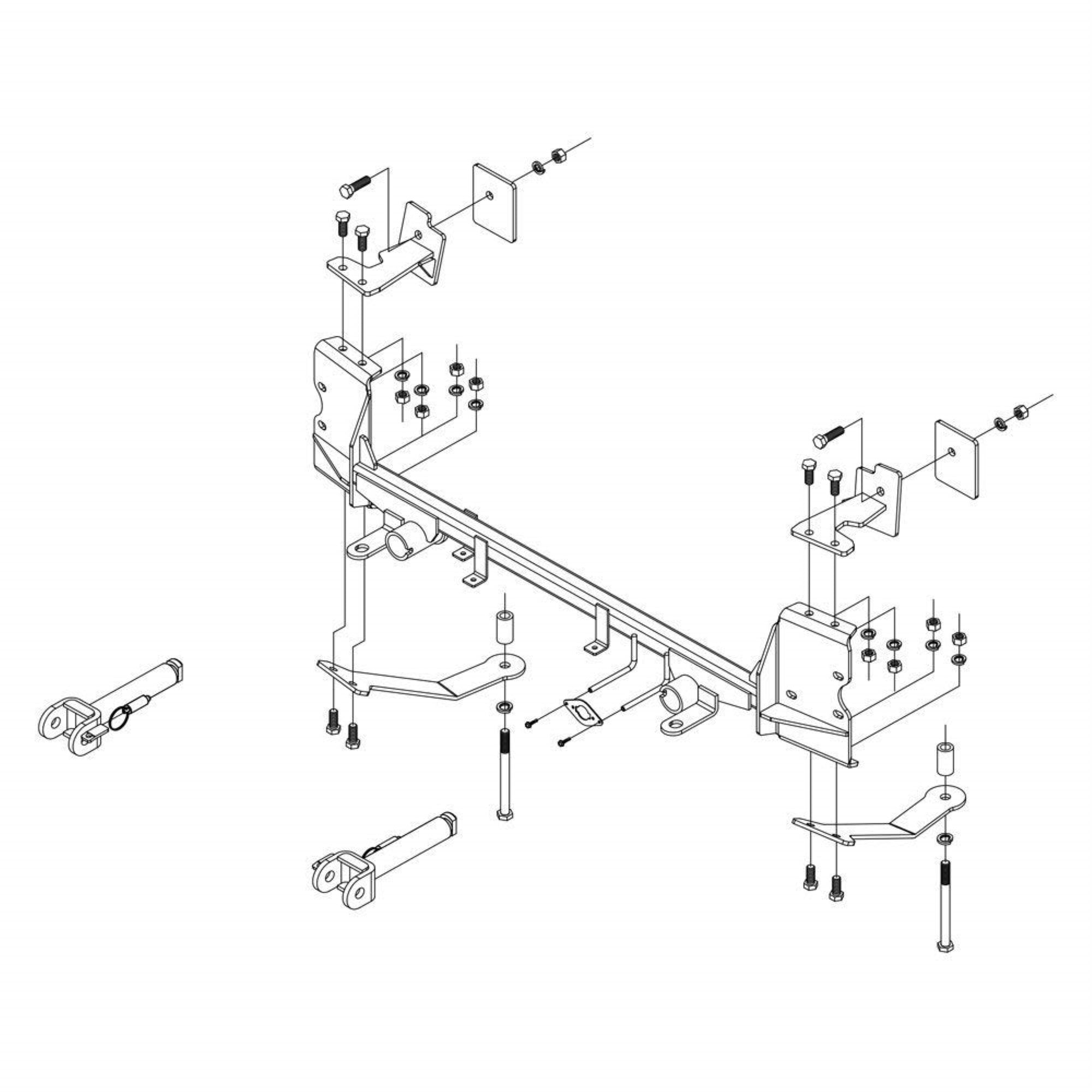 Roadmaster 5231845 Tow Bar Baseplate