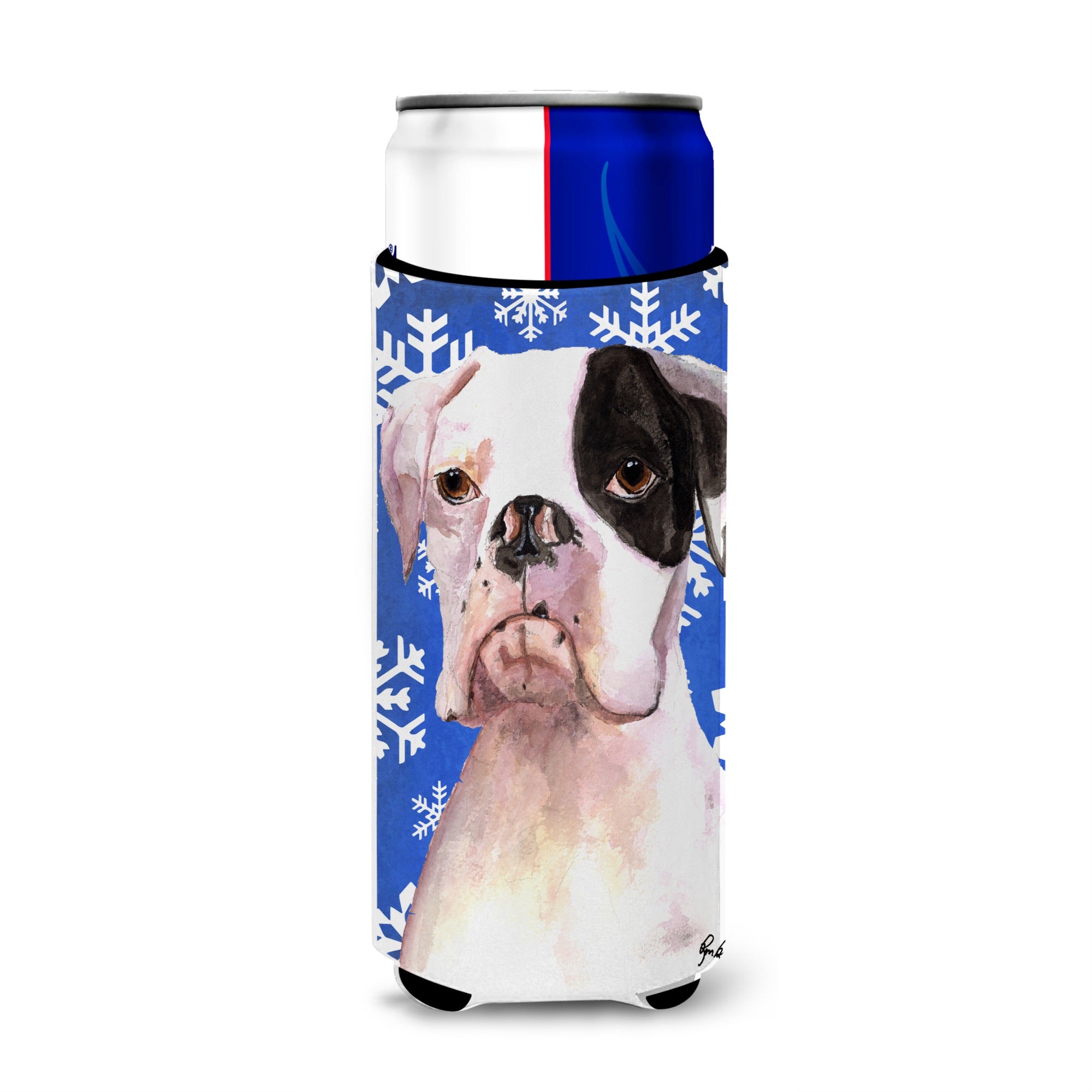 Cooper Winter Snowflakes Boxer Ultra Beverage Insulators For Slim Cans  Rdr3003Muk