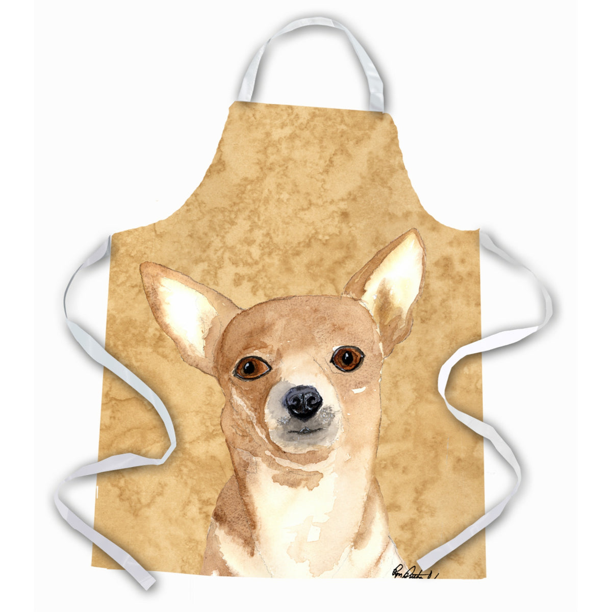 Caroline'S Treasures Rdr3020Apron Chihuahua Apron, Large, Multicolor