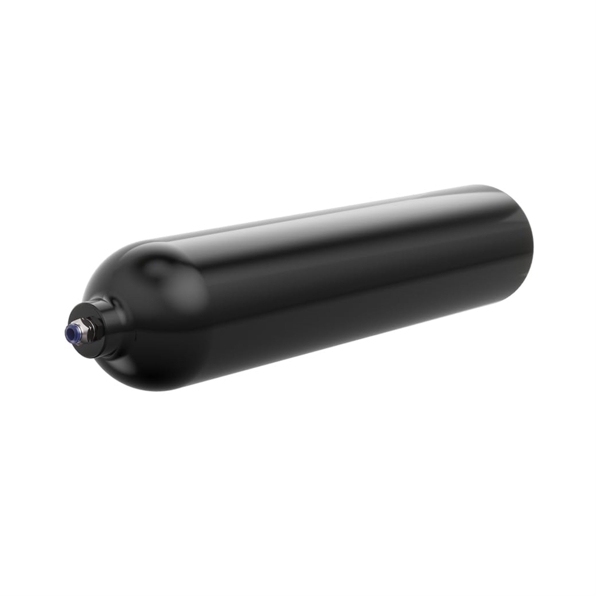 Readylift Logiq Airiq 50-10200 2-Gal Air Tank. Aluminum, Black Powdercoat, Frame Mounting Kit, 1/2Npt Port, Fitting And 3/8' Airline