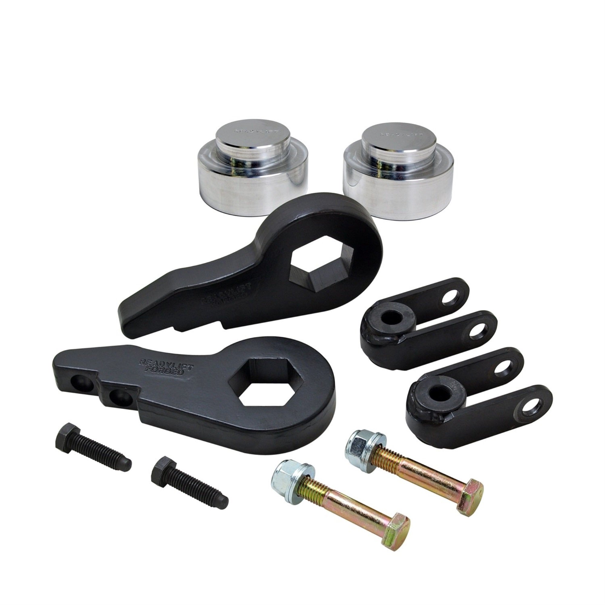 Readylift 69-3005 2.5'F / 1'R Sst Lift Kit - Gm Suv / Sut 1500, 2000-2006, Silver, For Tires Up To 33'