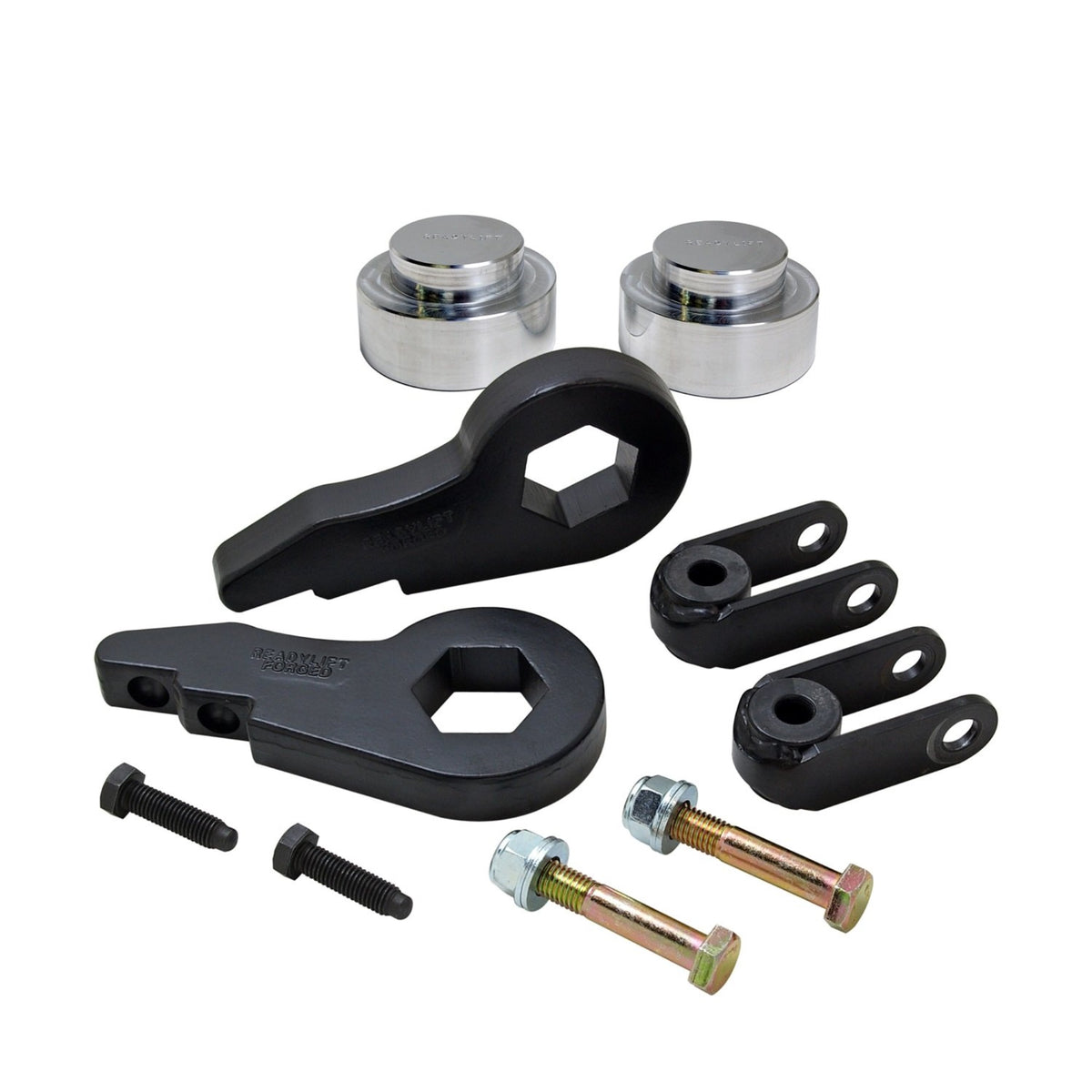 Readylift 69-3005 2.5'F / 1'R Sst Lift Kit - Gm Suv / Sut 1500, 2000-2006, Silver, For Tires Up To 33'