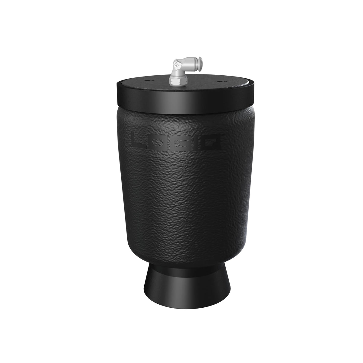 Logiq 88-90001 Replacement Air Spring (Iq-Asa-9000-Lp) With Elbow Fitting Installed