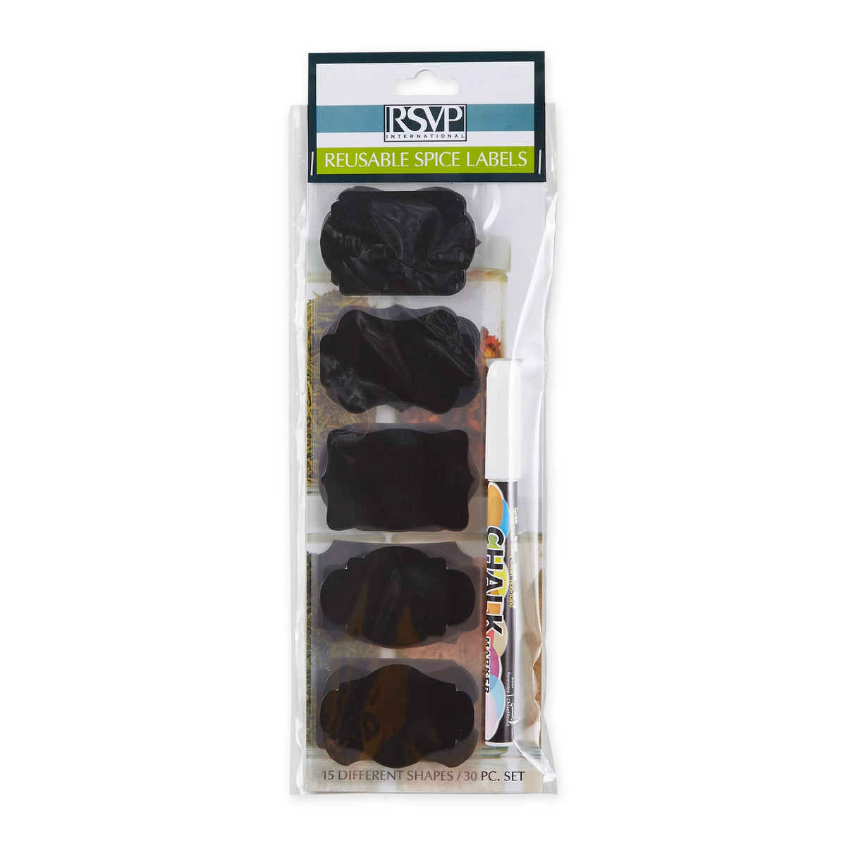 Reusable Spice Labels - Set/30