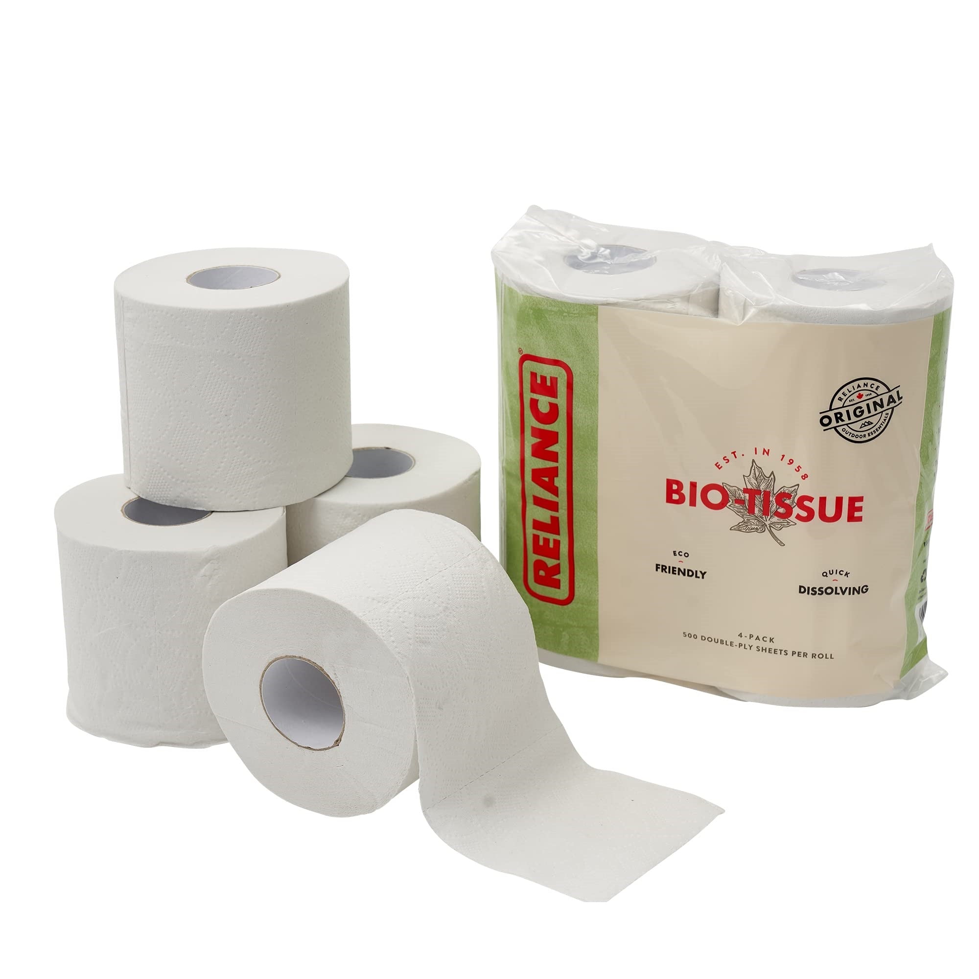 2023 Reliance Bio-Tissue Rolls, 4 Rolls
