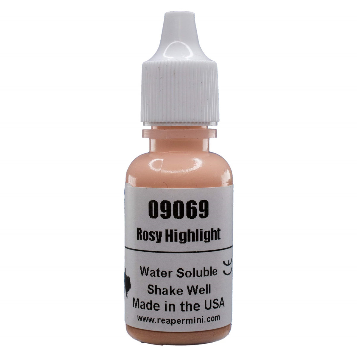 Reaper Miniatures Paints Paint Rosy Highlight 1/2 Oz Rpr 09069