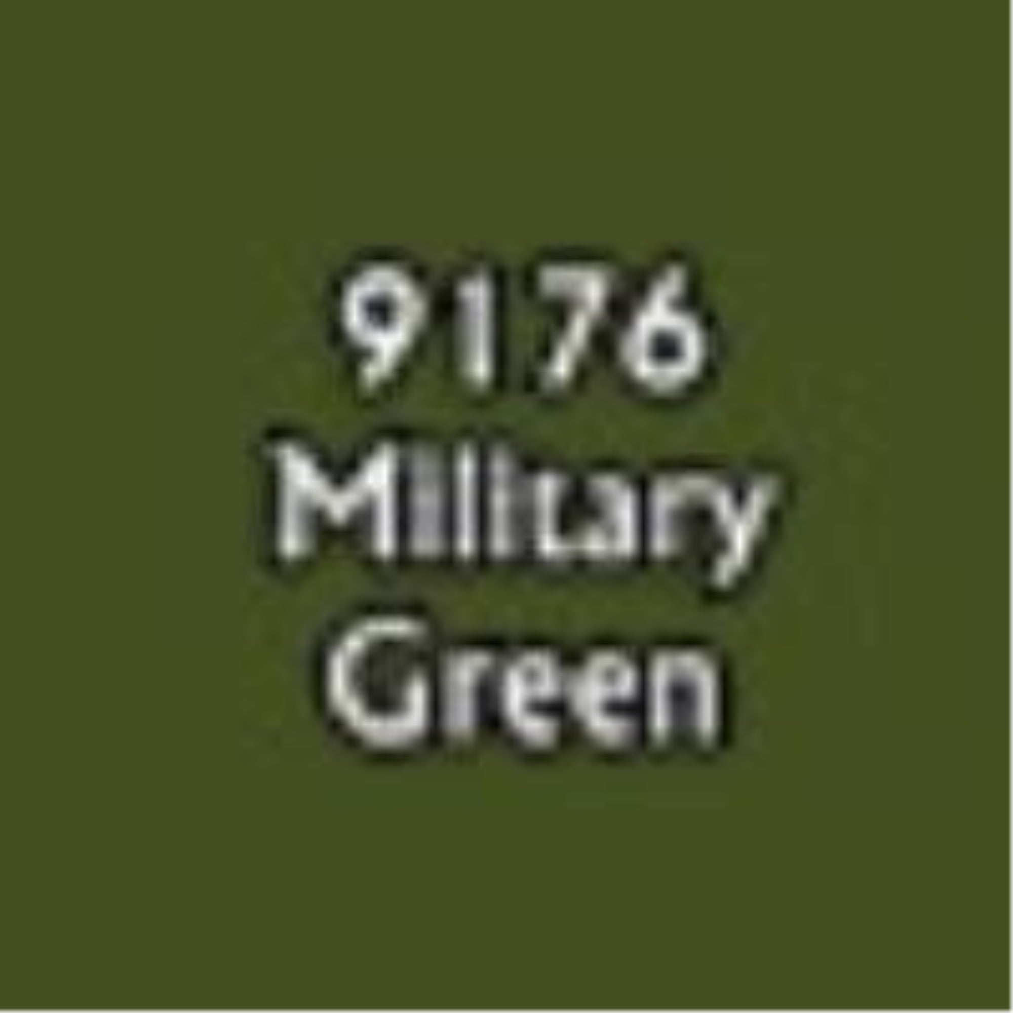 Paint Military Green Rpr 09176