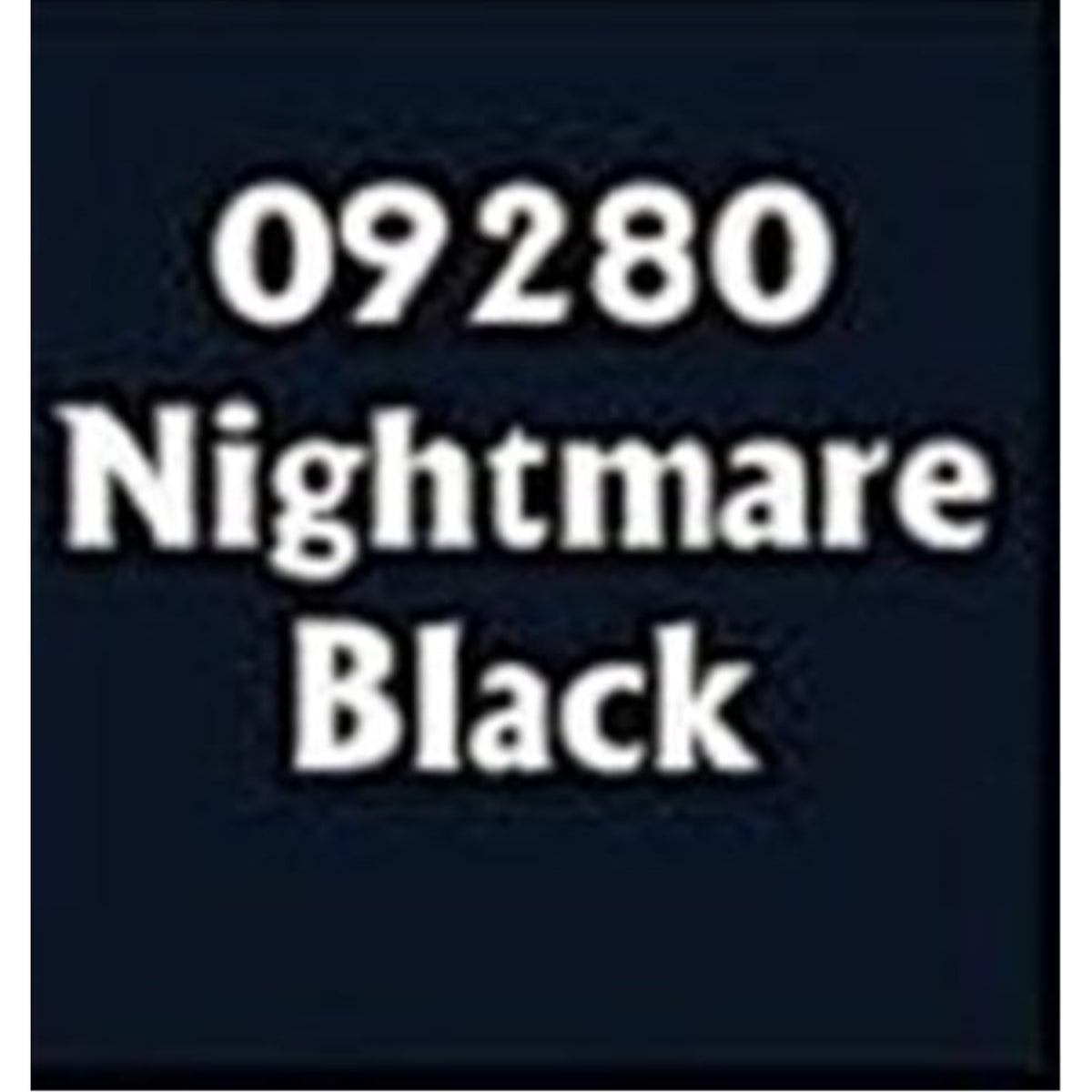 Nightmare Black Master Series Paints