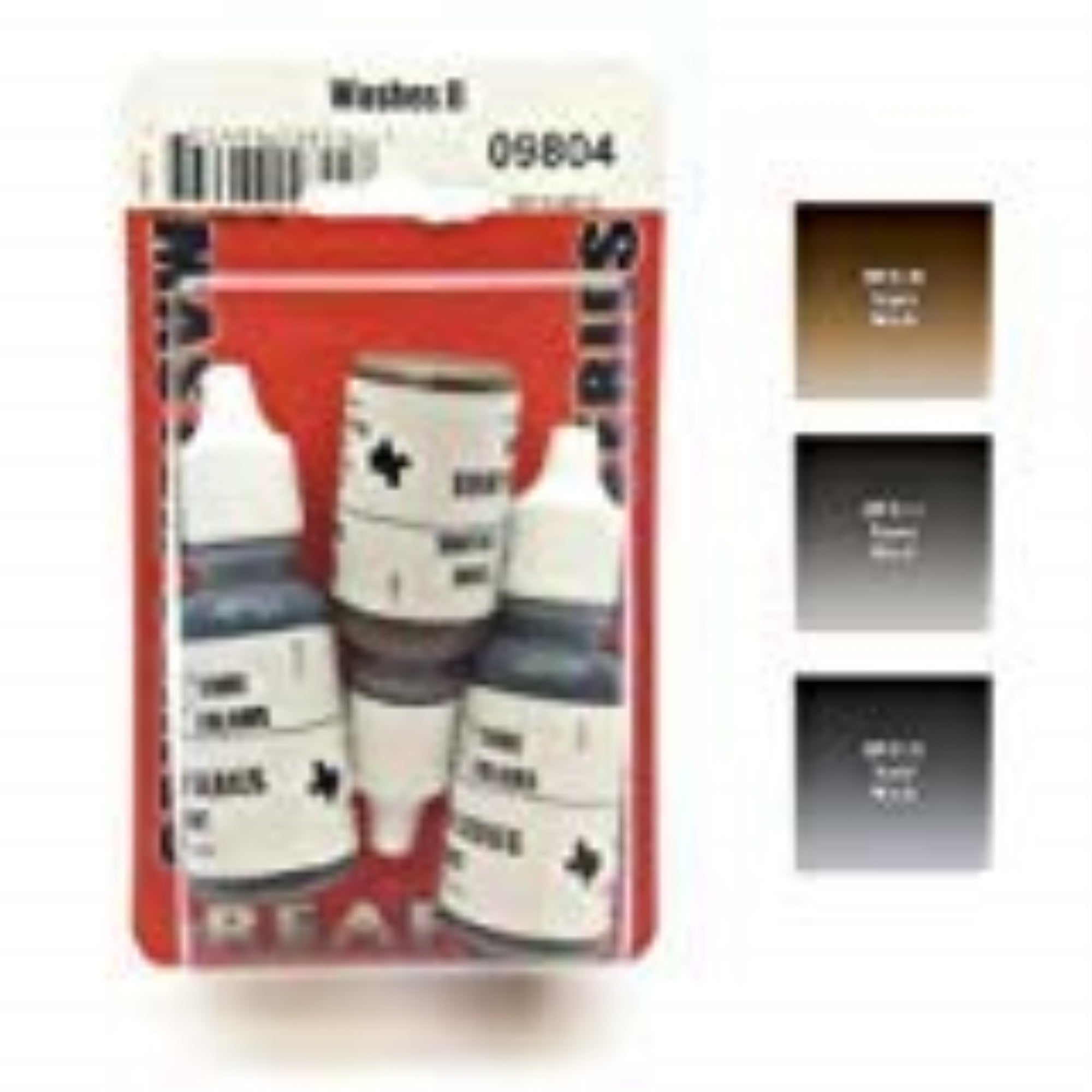 Reaper Miniatures Washes Ii #09804 Master Series Triads 3 Pack .5Oz Paint