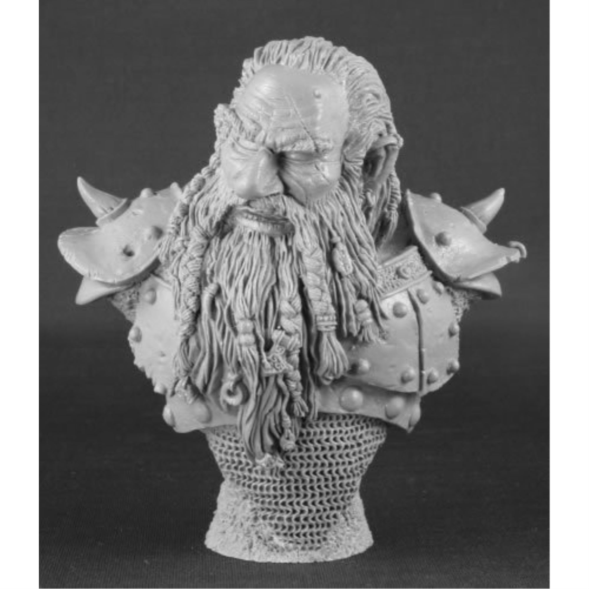 The Grudge Resin Dwarf Bust Master Series