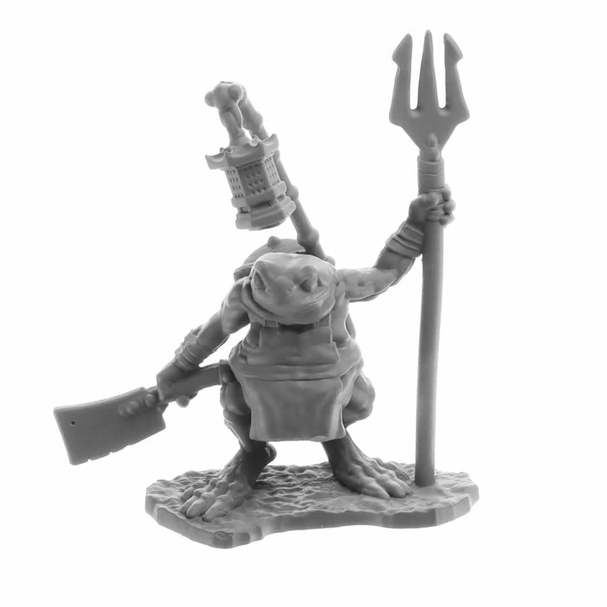 Reaper Miniatures Bufo Dreadmere Frogman Miniature Figure 25Mm Heroic Scale Reaper Bones Usa
