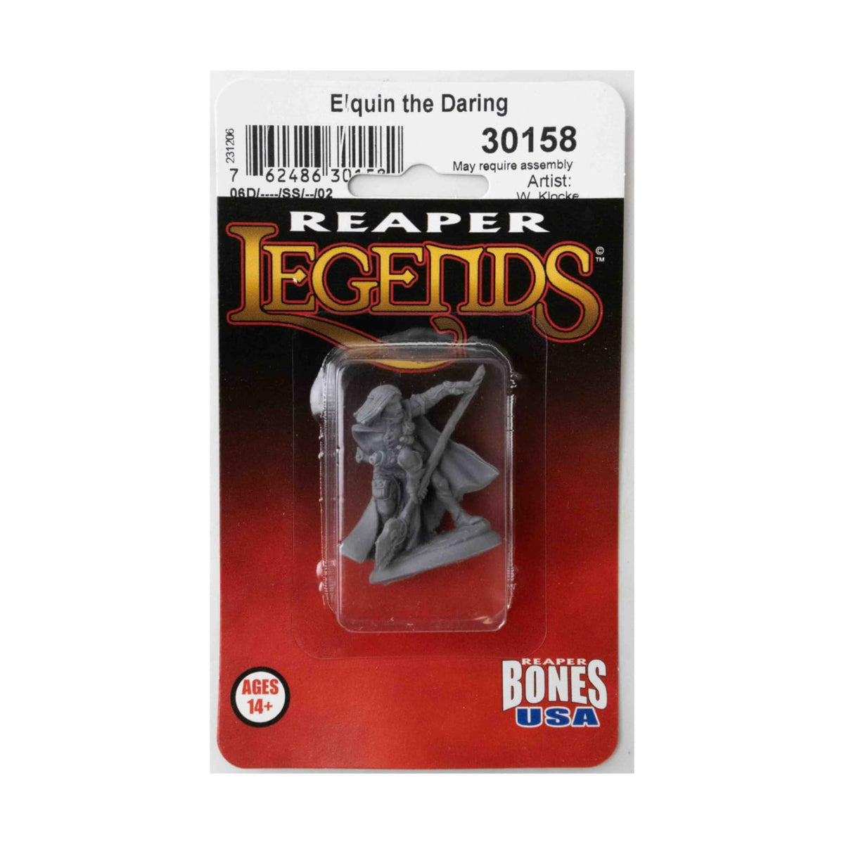 Reaper Miniatures Elquin The Daring