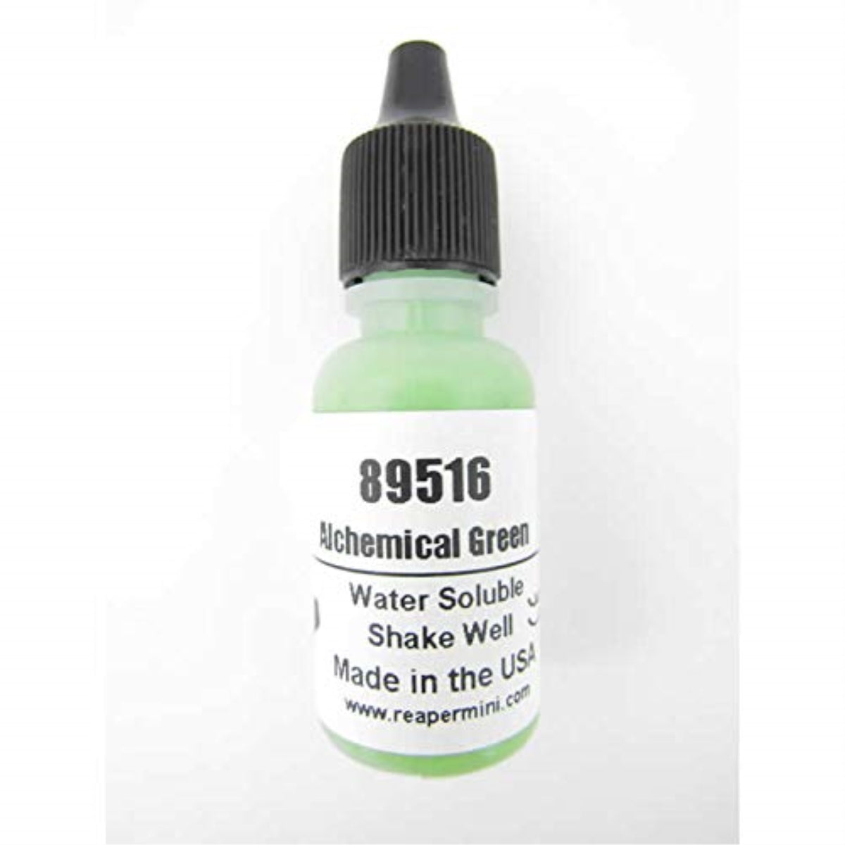 Alchemical Green Master Series Hobby Paint .5Oz Dropper Bottle Pathfinder Colors Reaper Miniatures