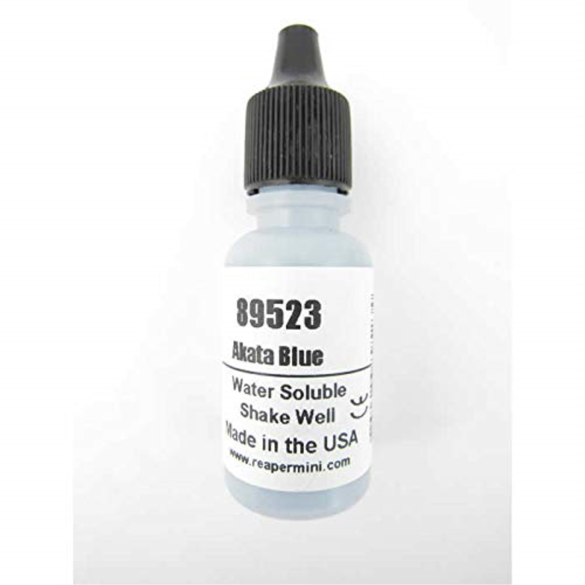 Akata Blue Master Series Hobby Paint .5Oz Dropper Bottle Pathfinder Colors Reaper Miniatures