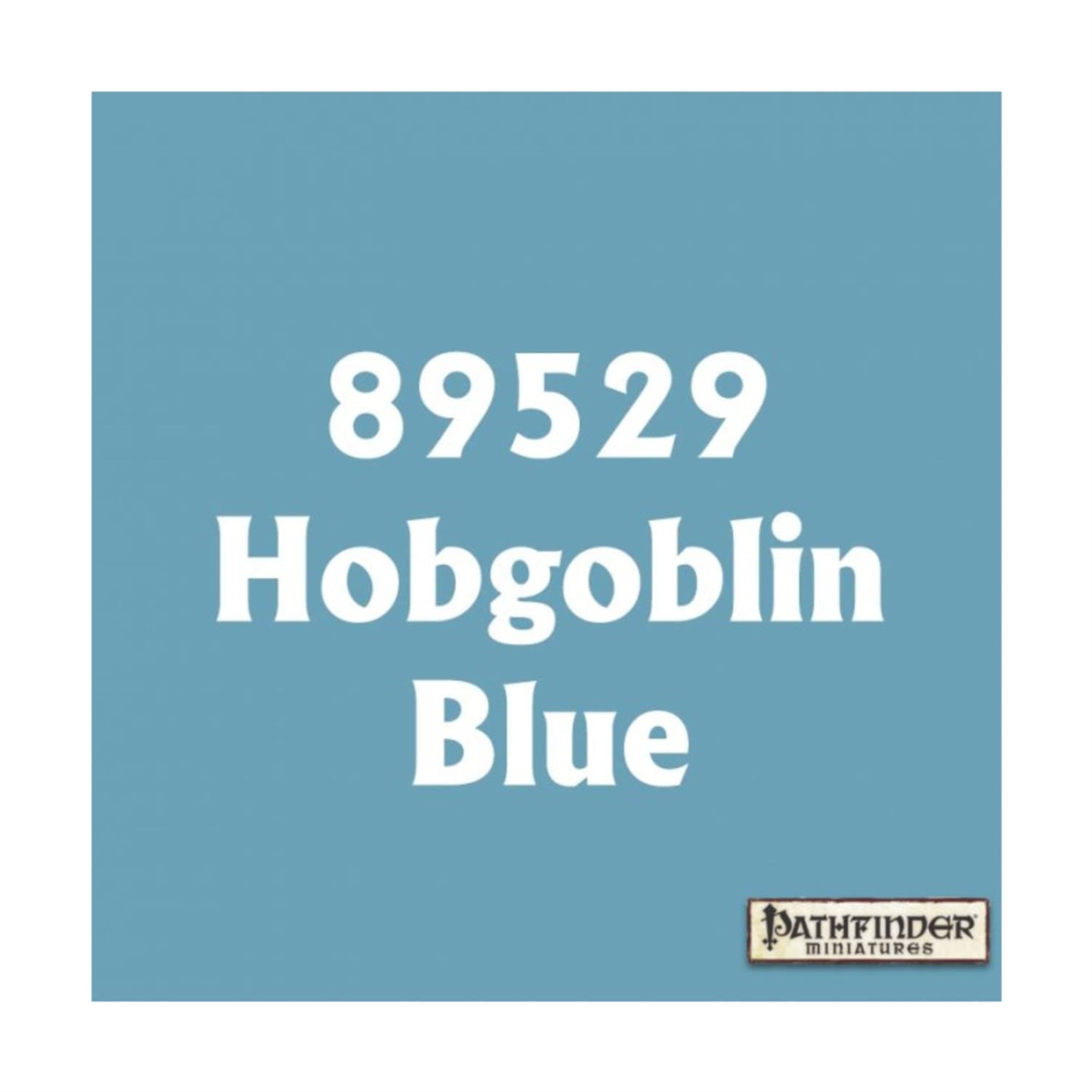 Hobgoblin Blue Master Series Hobby Paint .5Oz Dropper Bottle Pathfinder Colors Reaper Miniatures