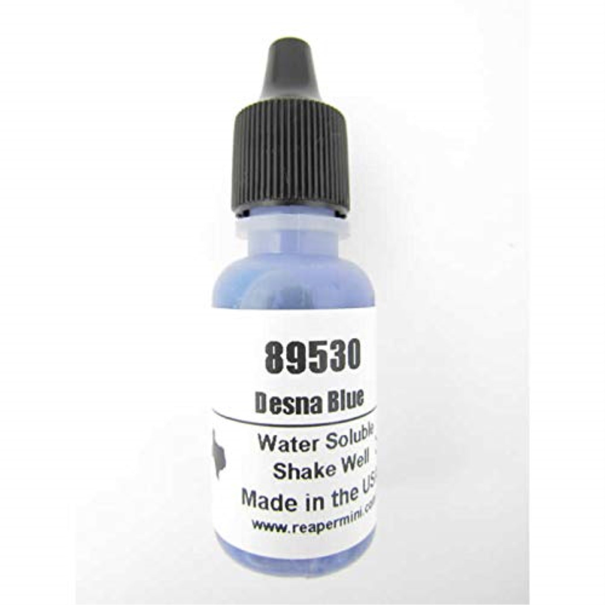 Desna Blue Master Series Hobby Paint .5Oz Dropper Bottle Pathfinder Colors Reaper Miniatures