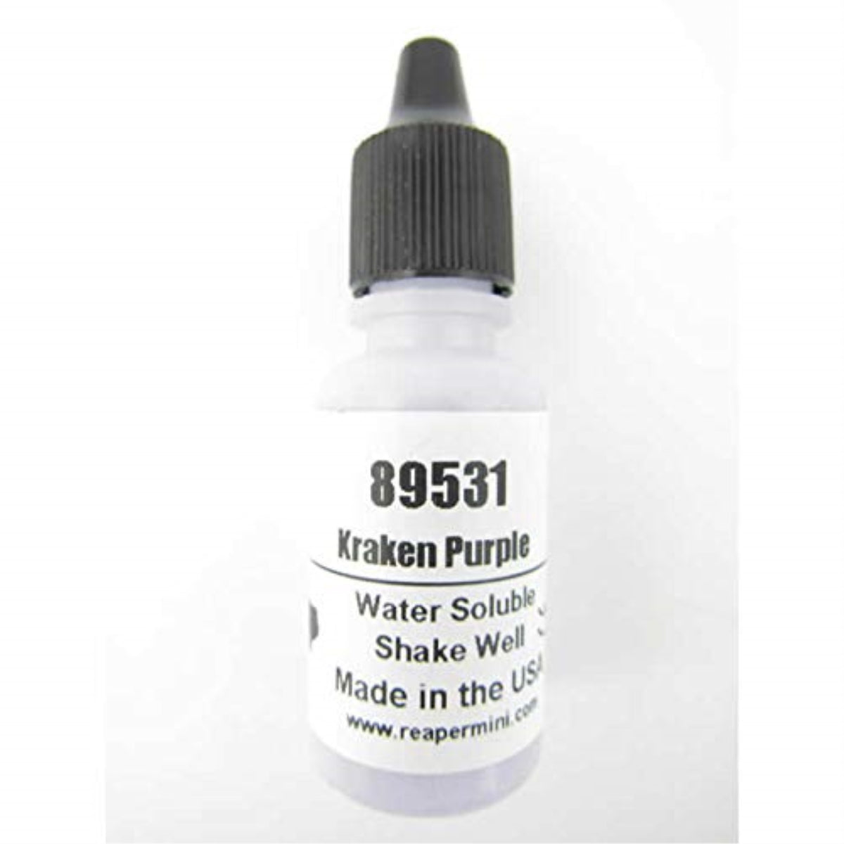 Kraken Purple Master Series Hobby Paint .5Oz Dropper Bottle Pathfinder Colors Reaper Miniatures