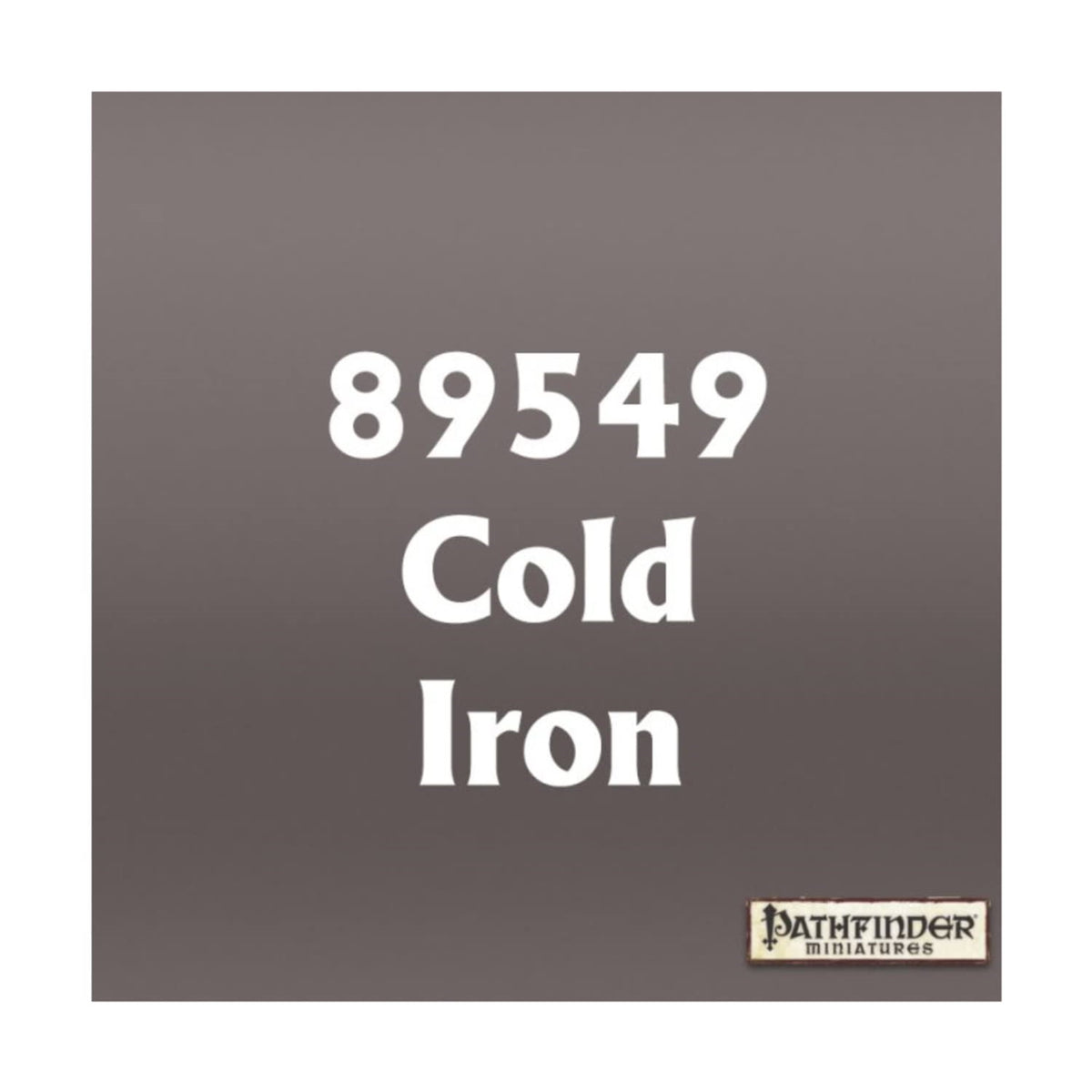 Cold Iron Master Series Hobby Paint .5Oz Dropper Bottle Pathfinder Colors Reaper Miniatures