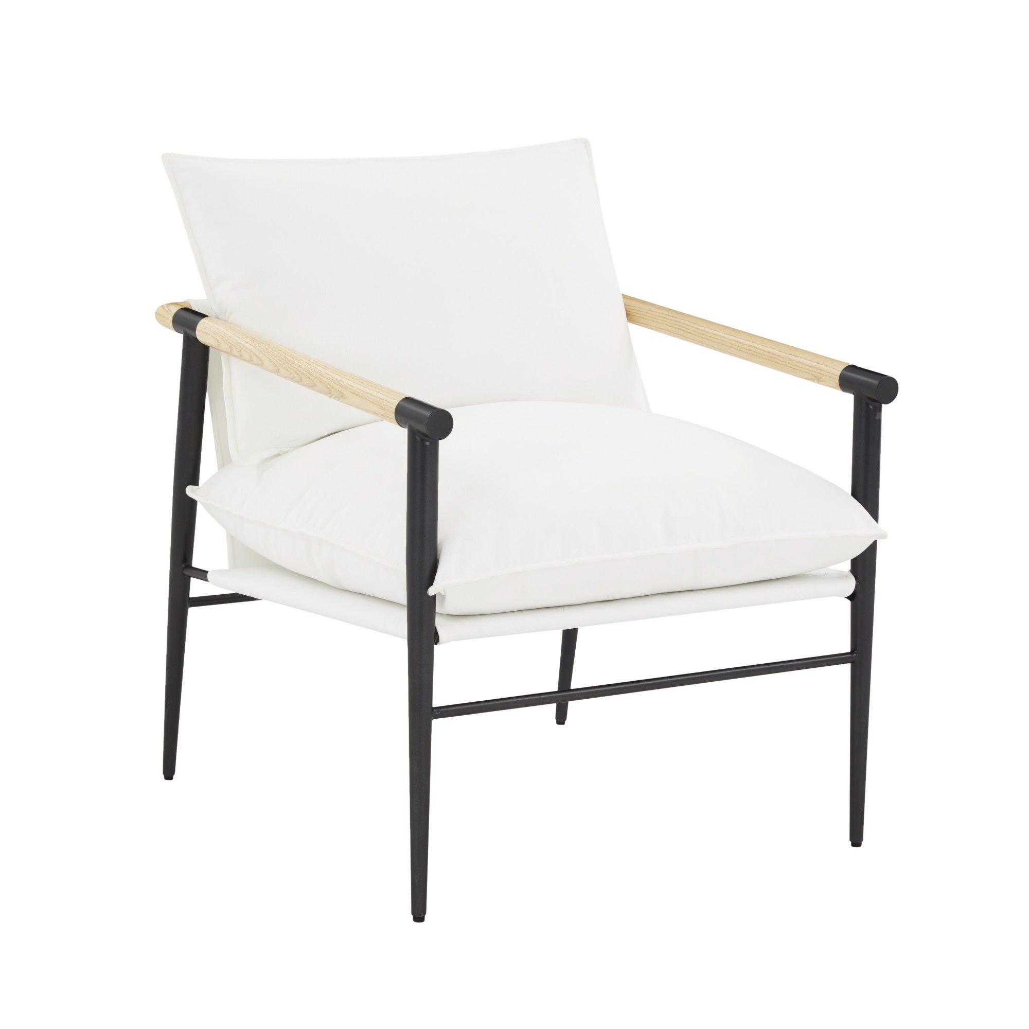 Cali Pearl Performance Fabric Accent Chair