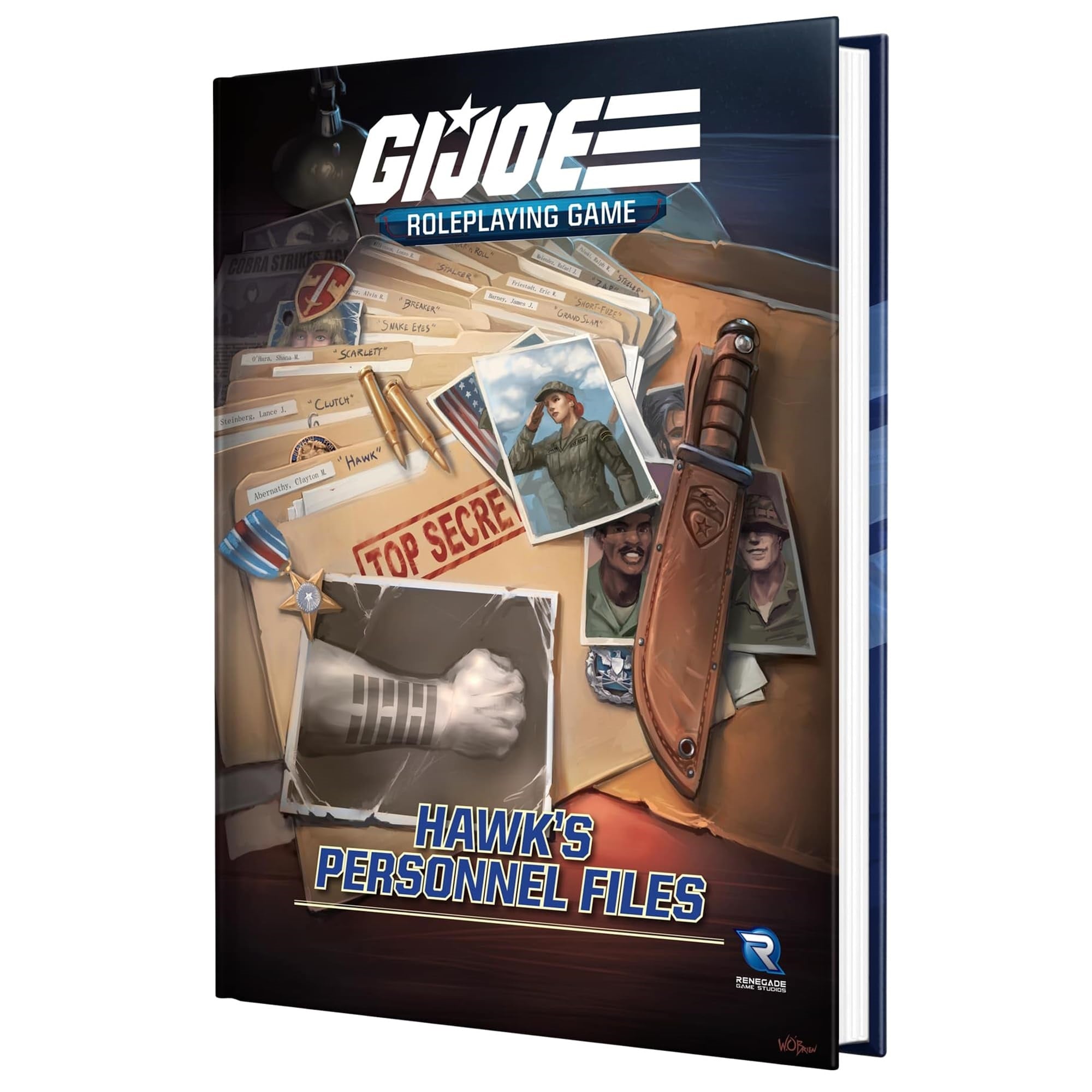 Renegade Game Studios G.I. Joe RPG Hawks Personnel Files Sourcebook Sourcebook