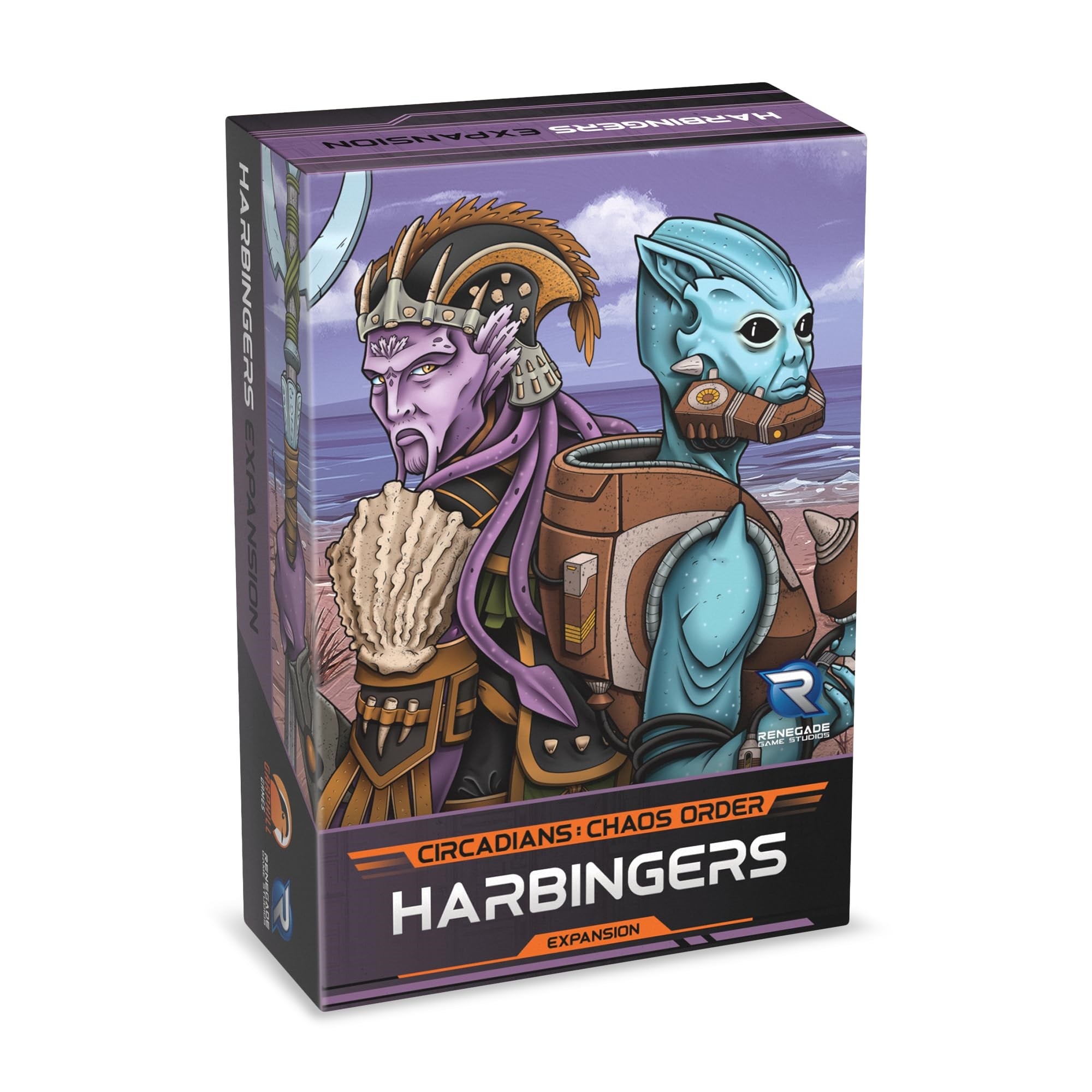 Renegade Game Studios: Circadians: Chaos Order Harbingers Expansion