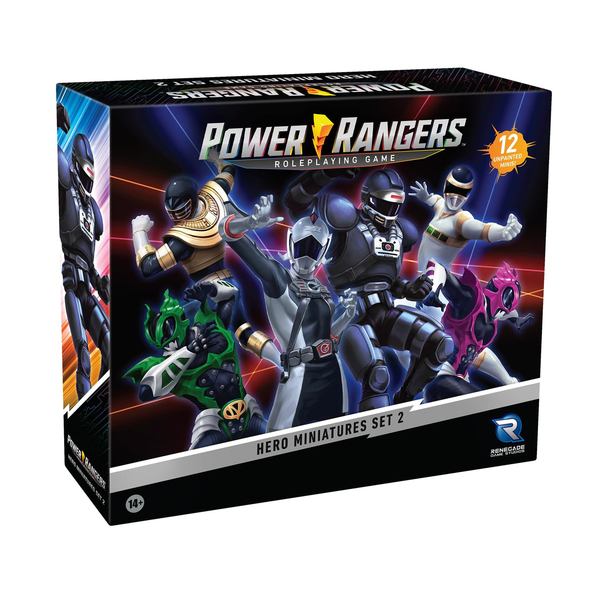 Renegade Game Studios: Power Rangers Roleplaying Game Hero Miniatures Set 2