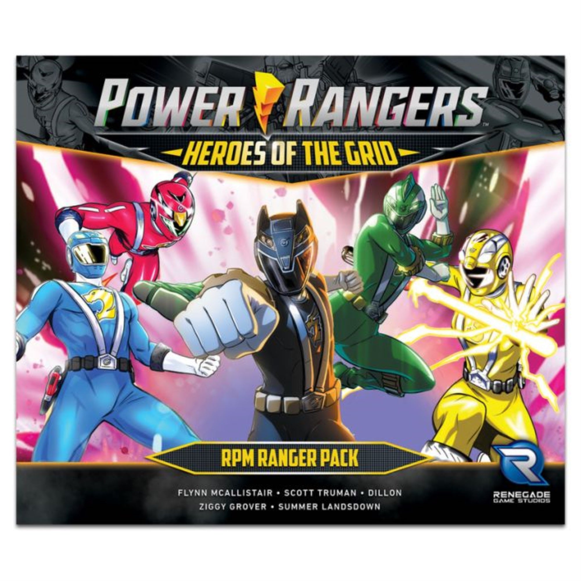 Power Rangers: Heroes Of The Grid: Rpm Ranger Pack