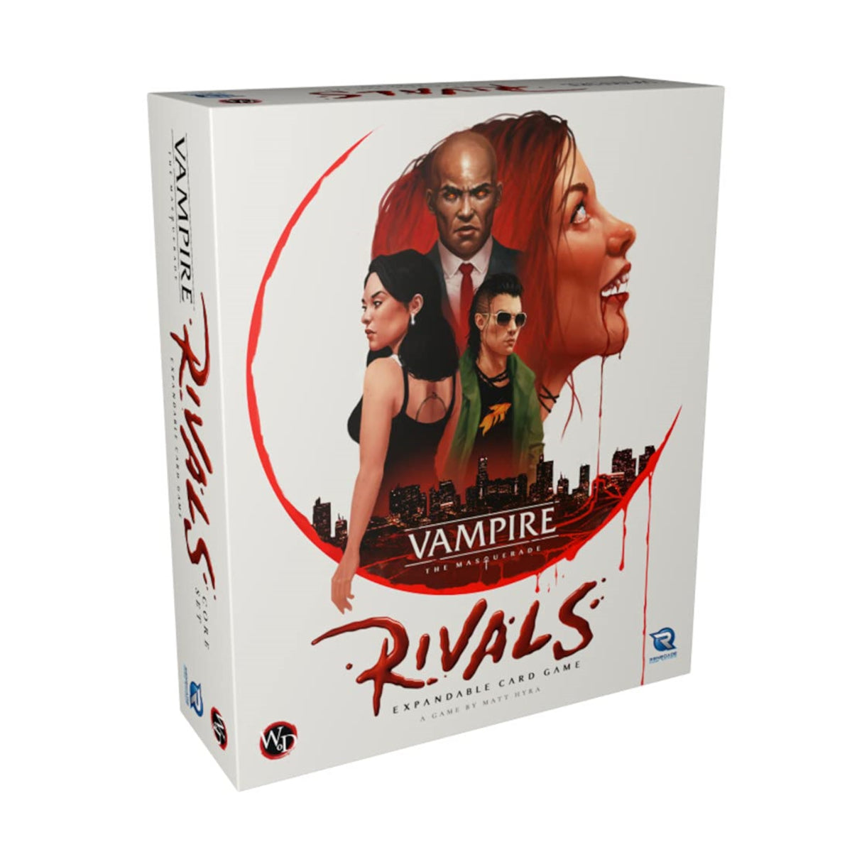 Renegade Game Studios Vampire The Masquerade Rivals Expandable Card Game 2-4 Players, Ages 14+ Playing Time 30-70 Minutes