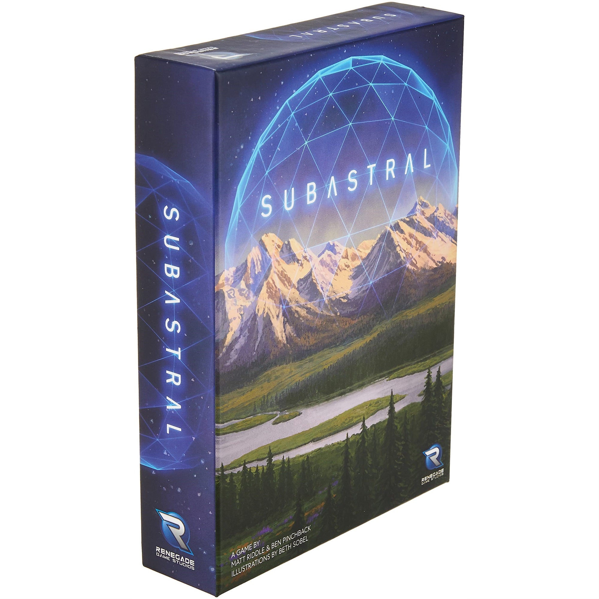 Renegade Game Studios Subastral, 2-5 Players, Ages 10+, 15-30 Minutes, Hand Management And Set Collection Game