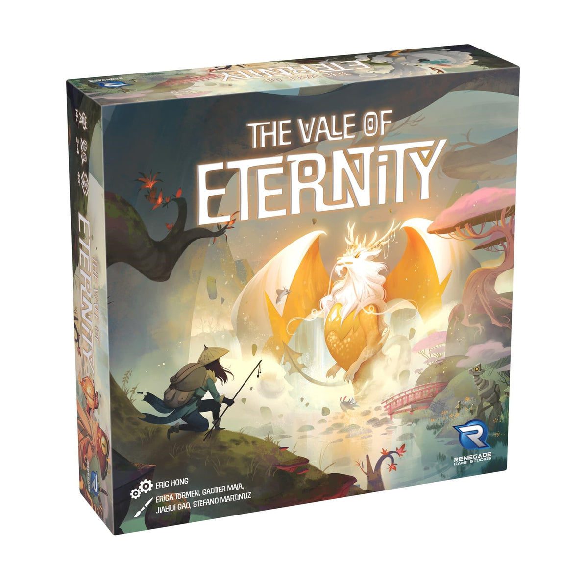 Renegade Game Studios: The Vale Of Eternity - Drafting & Set Collection Card Game, Tame & Hunt Fantastical Monsters & Creatures, Ages 14+, 2-4 Players