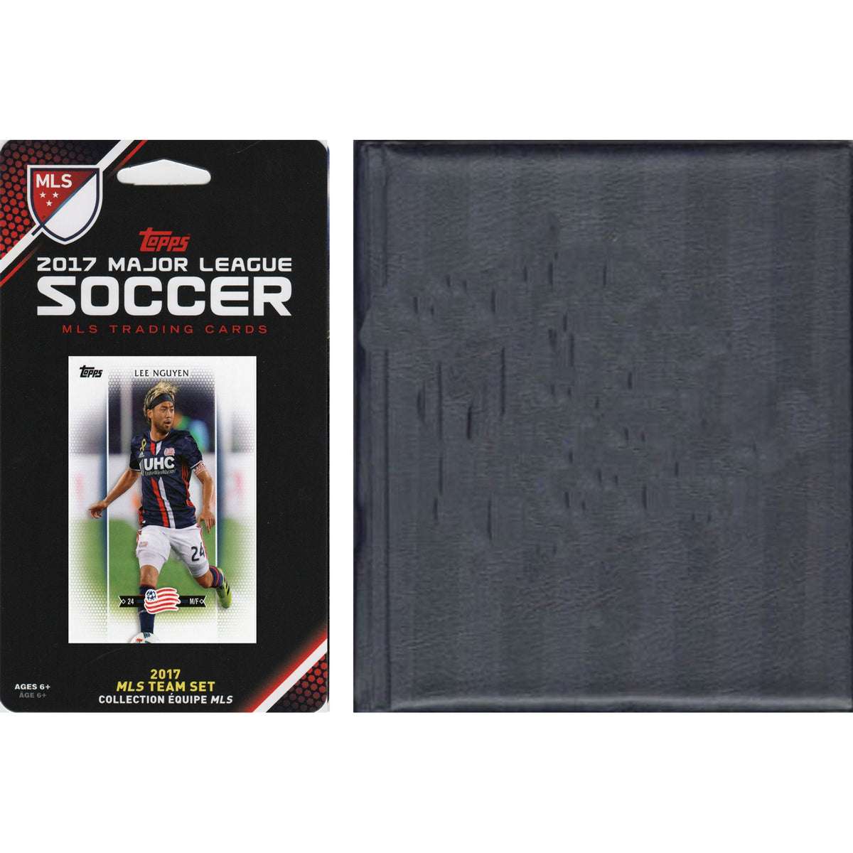 Mls New England Revolution Licensed 2017 Topps Team Set And Storage Album