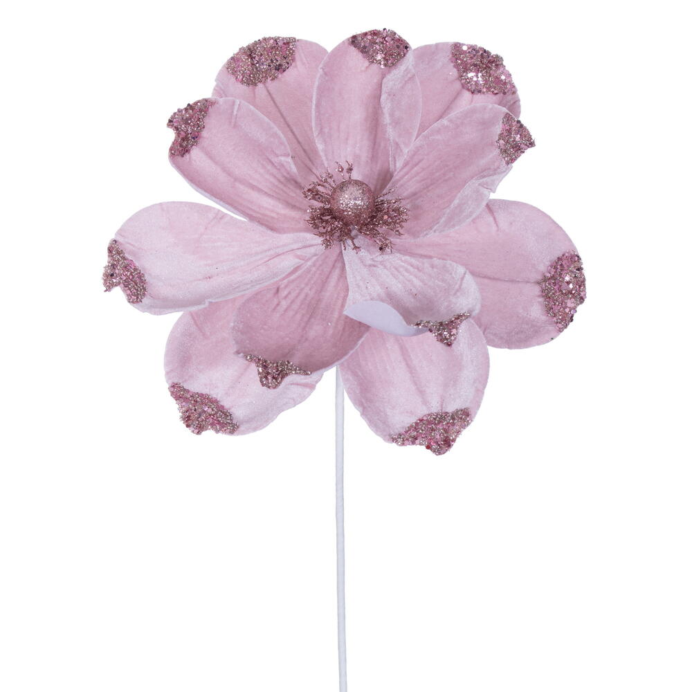 21.5” Pink Velvet Magnolia 4/Bag