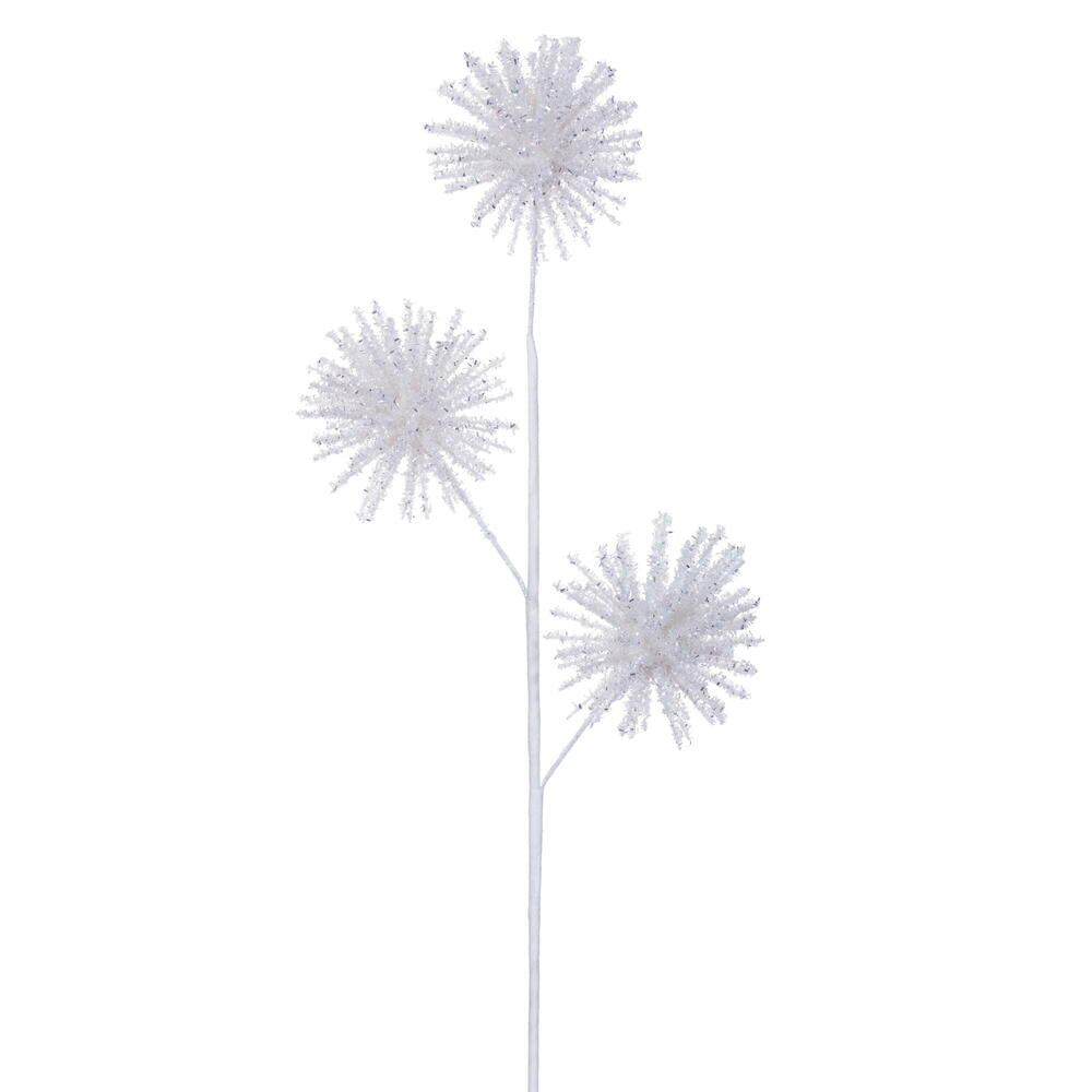 23” White Spike Spray 2/Bag