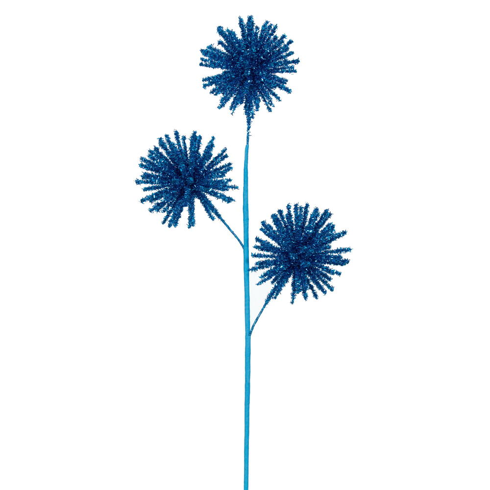 23” Turquoise Spike Spray 2/Bag