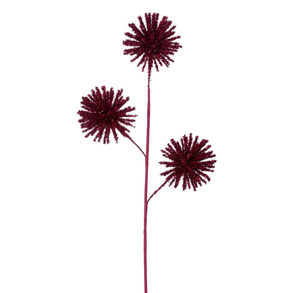23” Burgundy Spike Spray 2/Bag