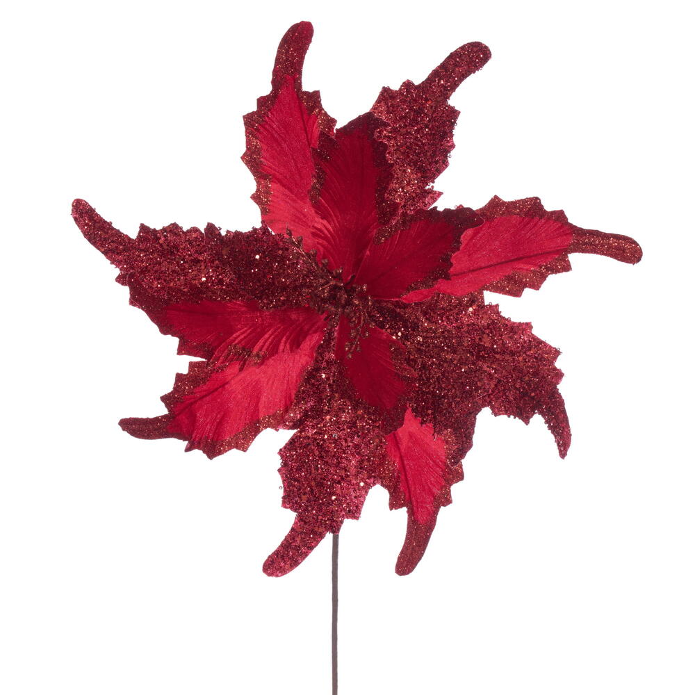 20” Red Grand Velvet 18” Flower 2/Bag