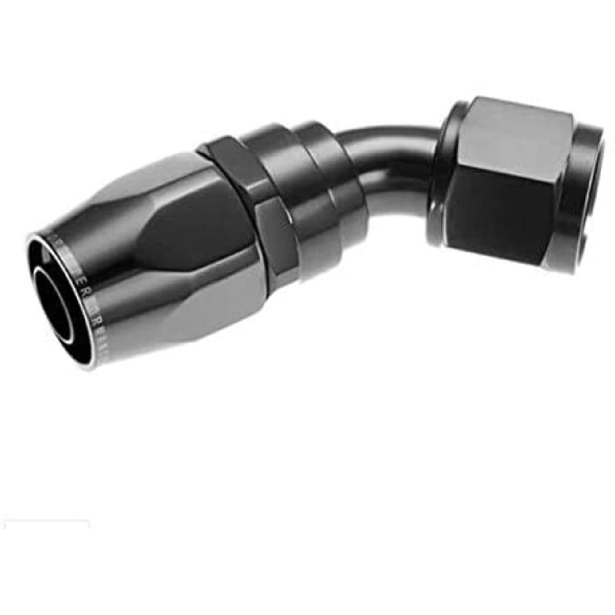 Red Horse Performance 1045-20-2-20 An 45 Degree Aluminum Hose End-Black