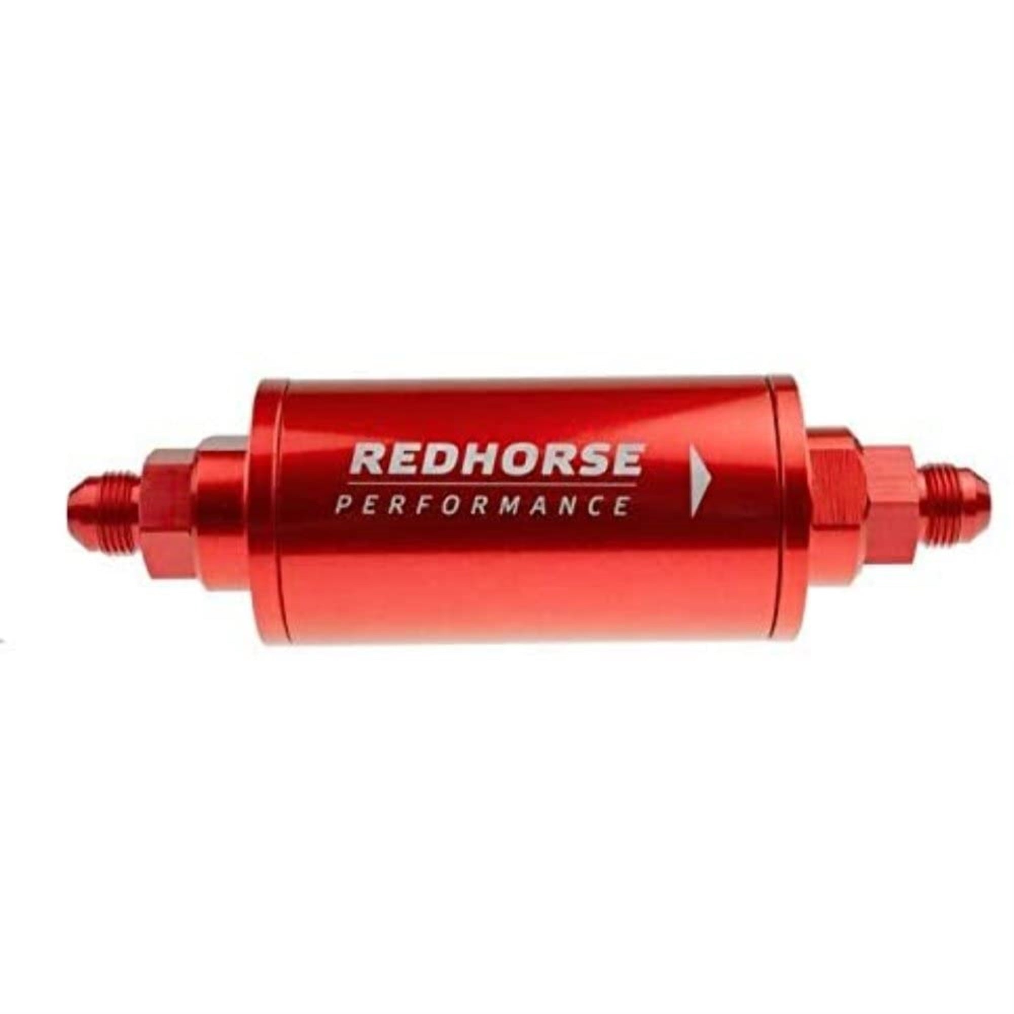 Redhorse Performance 4651-12-5 Line Race Fuel Filter (Clear), 1 Pack