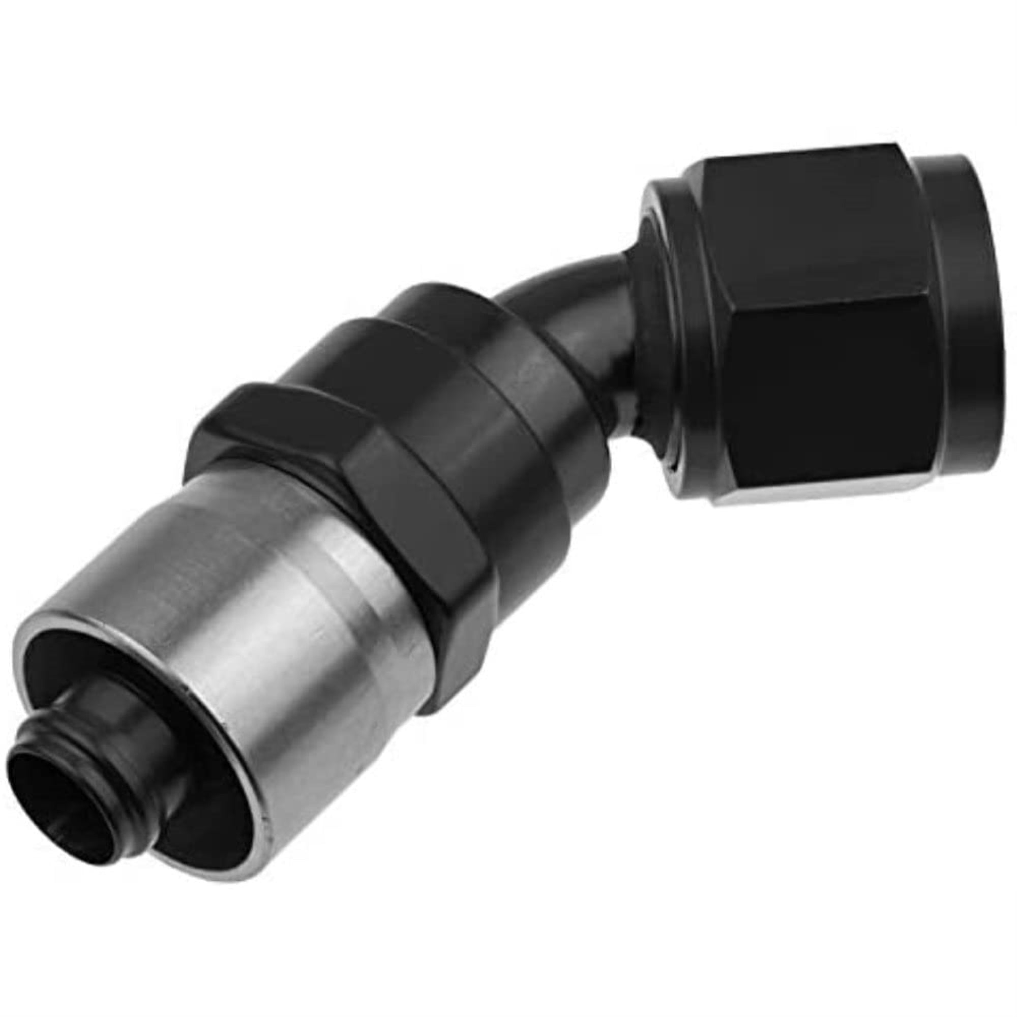 Redhorse Performance 7045-10-2 Crimp Style Hose End (Black), 1 Pack