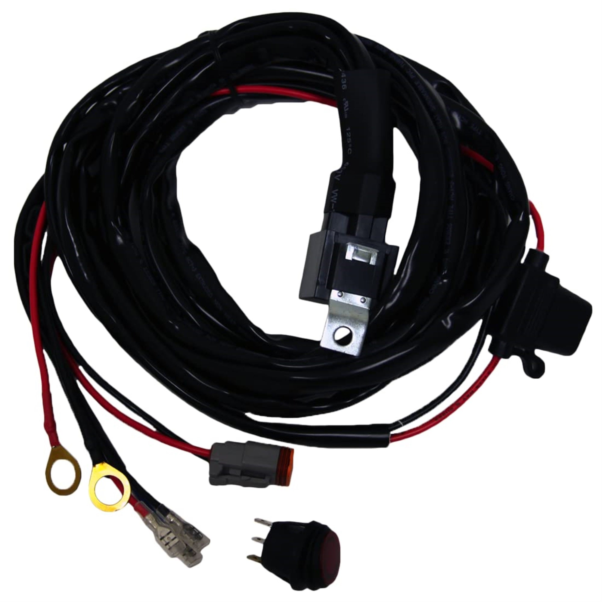 Rigid Industries Hrns High Power: Led Light Bar Wire Harness