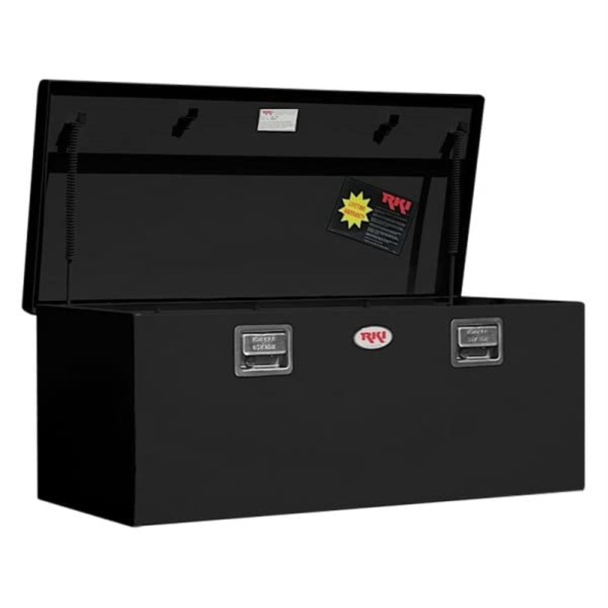 Rki M45-1Nmb Single Lid Steel Chest Tool Box For Sportside & Medium Size Black