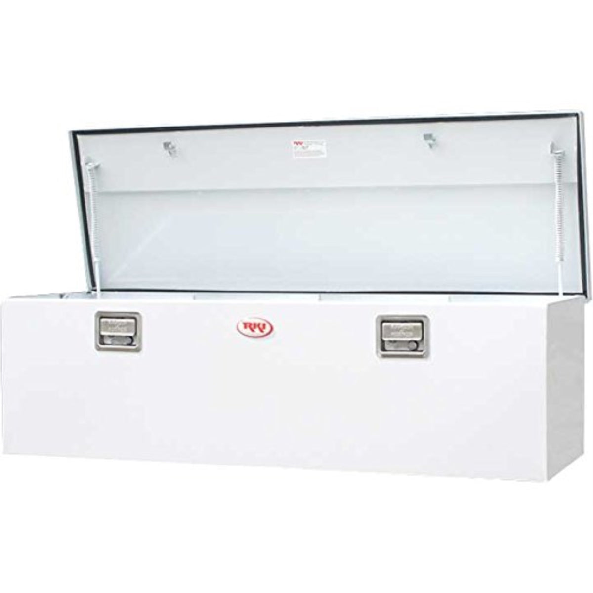 Rki M60-1Nm White Steel Single-Lid Chest Style Truck Box